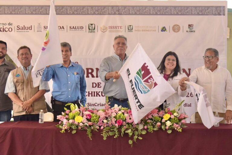 Gobierno de El Fuerte se suma a la semana nacional de salud pública 2026.