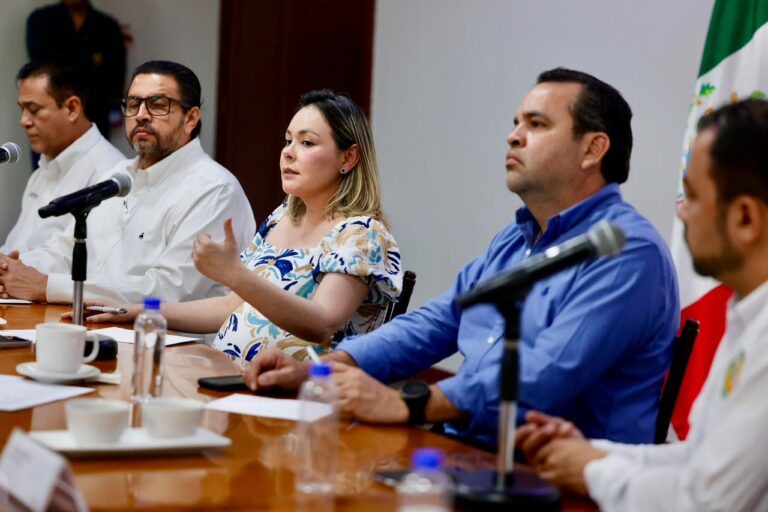 Reitera Gobernadora Yeraldine respaldo del Estado a productores y empacadores de mango del sur de Sinaloa