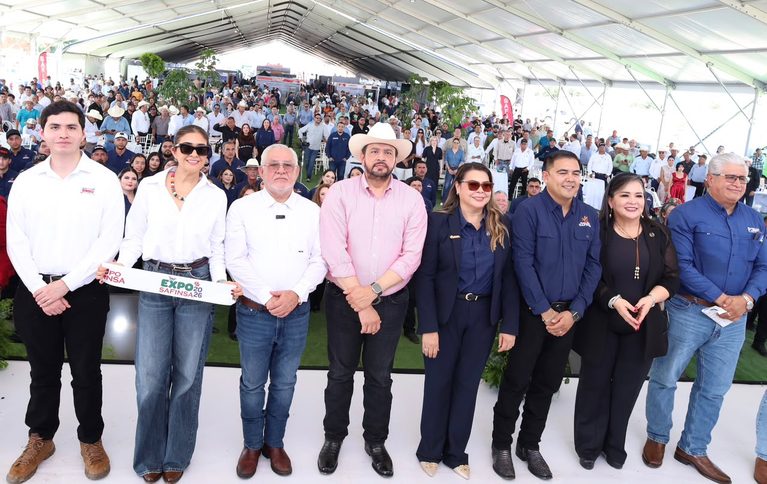 Secretario de Agricultura inaugura la Expo Safinsa en el Valle del Carrizo